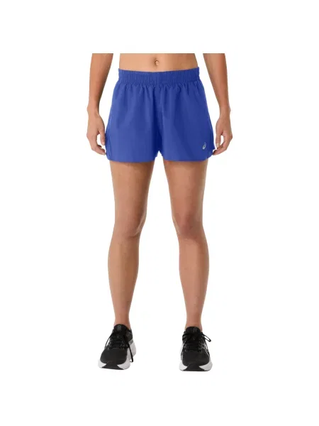 Pantaloni Asics scurte albastru