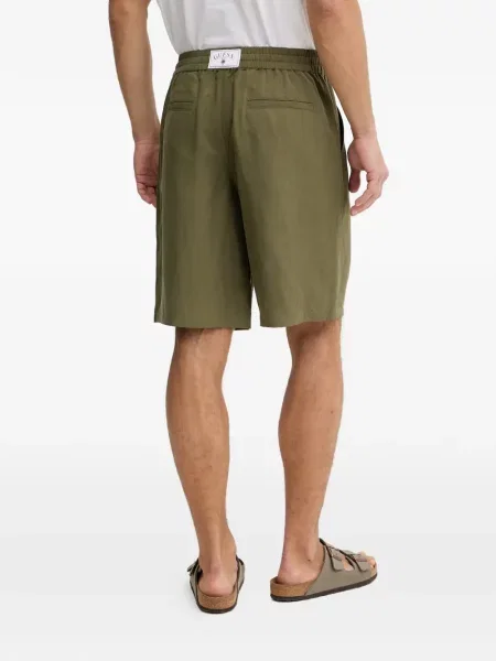 Pantaloni scurți Guess cu cordon verde