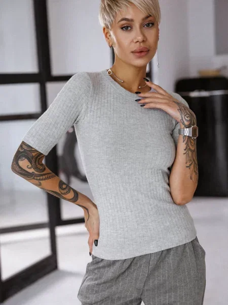 Футболка Leinle серая