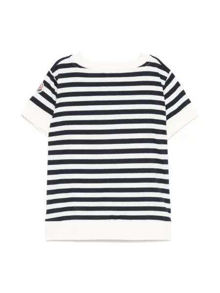 Koszulka dziecięca Moncler Enfant niebieska