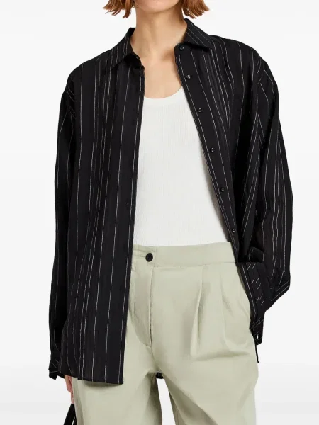Cămașă Proenza Schouler White Label cu dungi alb
