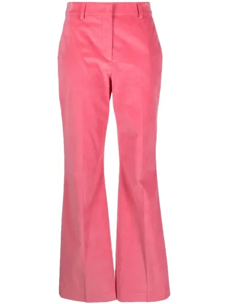 Pantaloni Ps Paul Smith de catifea roz