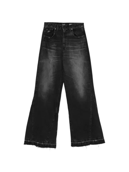 Džínsy so strihom ku čižmám Lois Jeans čierna