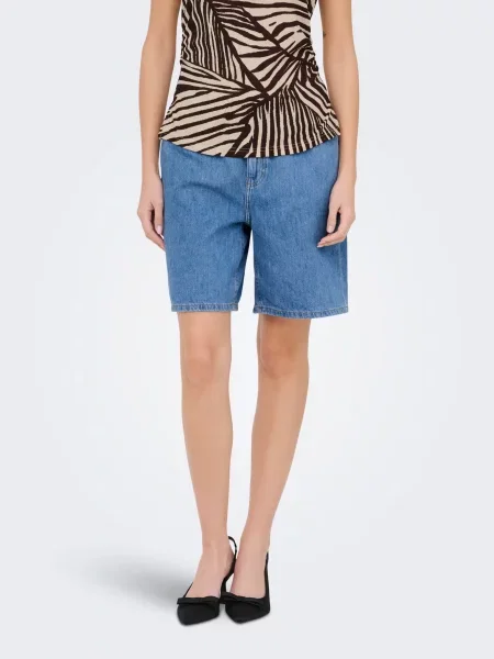 Джинсові шорти JDY BERN MW SHORTS DNM синій