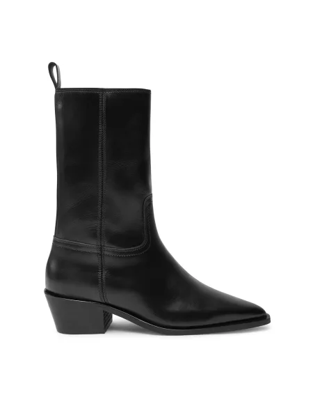 Škornji Calvin Klein Jeans črna