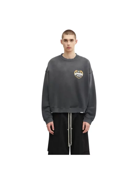 Represent bluza Angel Border czarny z nadrukiem szara