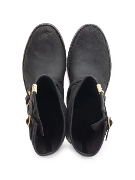 Botine Visvim din piele negru