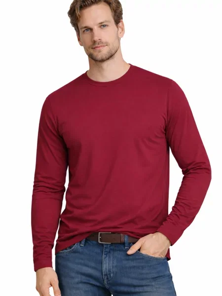 Tricou cu mânecă lungă Fabregas cu mâneci lungi albastru