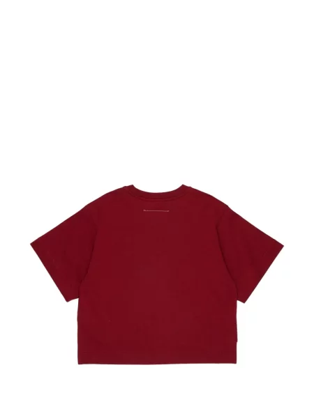 Gyerek póló Mm6 Maison Margiela piros