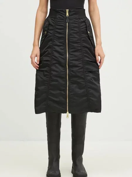 Alpha Industries spódnica Midi Skirt midi rozkloszowana czarny
