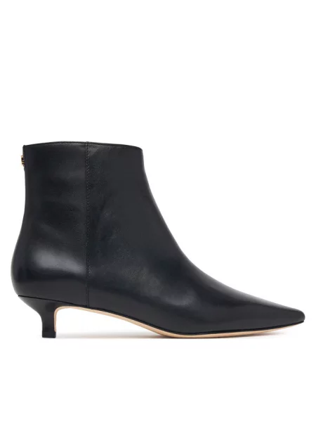 LAUREN RALPH LAUREN Botki Frncsa Bt Hl Bo Bte czarny