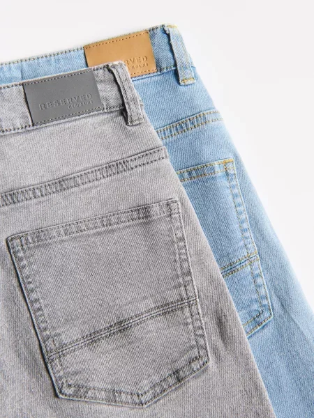 Reserved Джинси slim 2 шт. синій