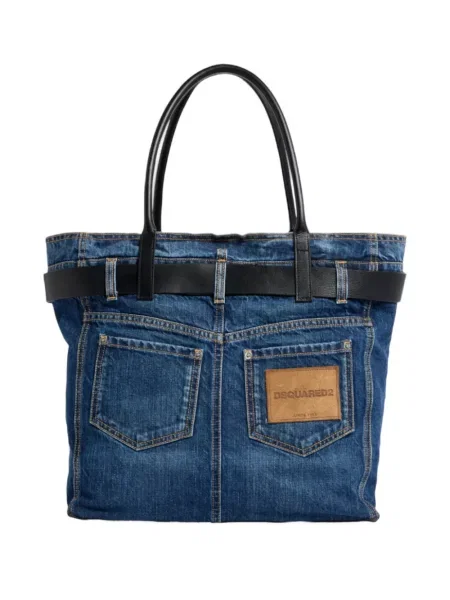 Geantă shopper Dsquared2 albastru