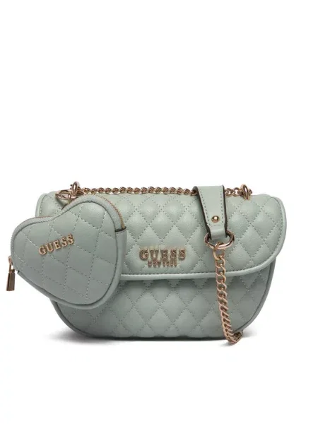 Guess Ročna torba Atabey modra