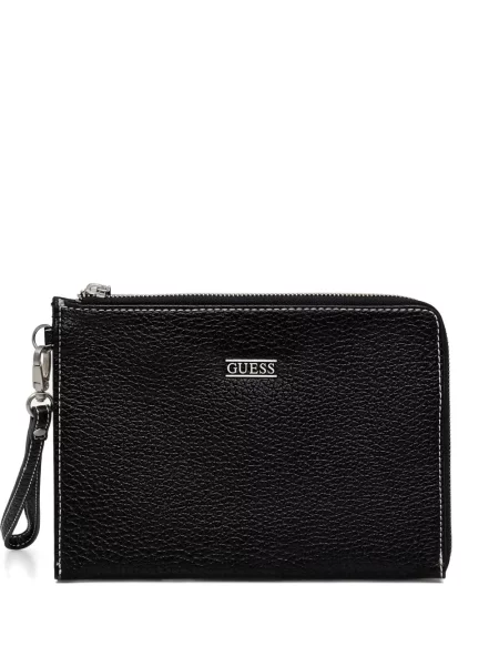 Portofel Guess cu autograf negru