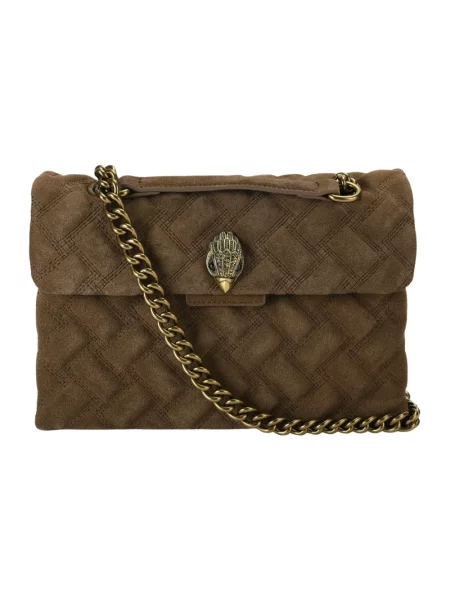 Torebka crossbody Kurt Geiger brązowa