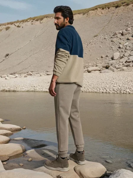 Спортивні штани сіро-коричневий коричневі