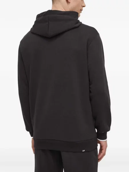 Hanorac cu glugă Puma cu imagine cu cordon negru