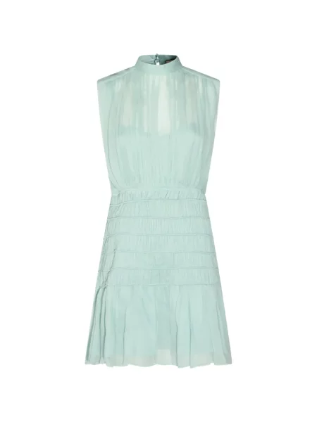 Rochie mini Twinset fără mâneci albastru