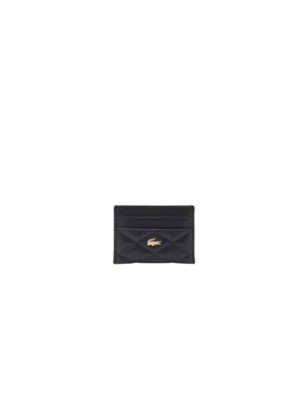 Portfel Lacoste Cc Holder Noir Universal czarny