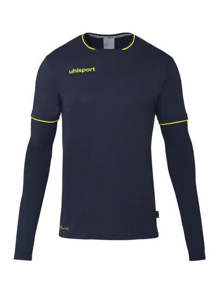 UHLSPORT Funkční tričko tmavě / žlutá modrá