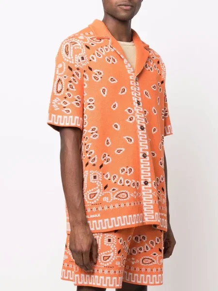 Cămașă Alanui cu imagine portocaliu