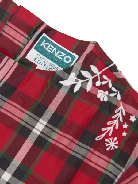 Sukienka dziecięca Kenzo czerwona