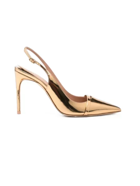 Czółenka Malone Souliers skórzana żółta