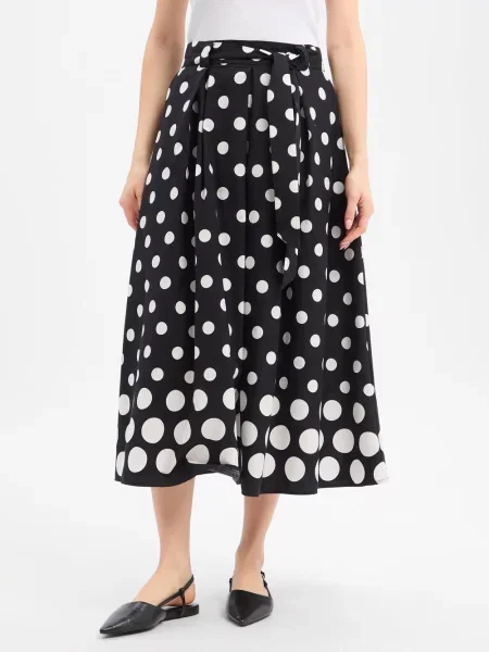 More & More spódnica o linii A Kobiety 34 czarny