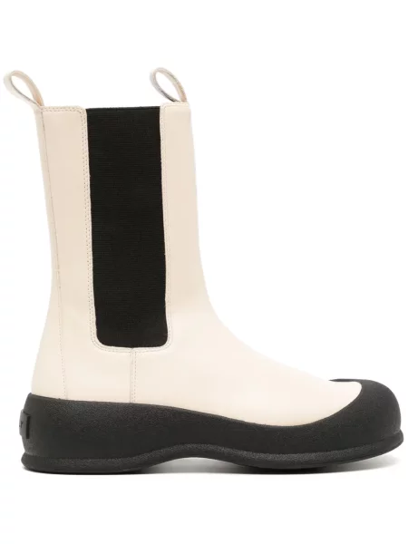 Botine Bally din piele fără toc