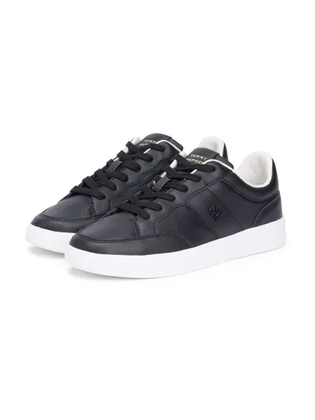Sneakers Tommy Hilfiger Th Heritage Court Sneaker Ltr negru