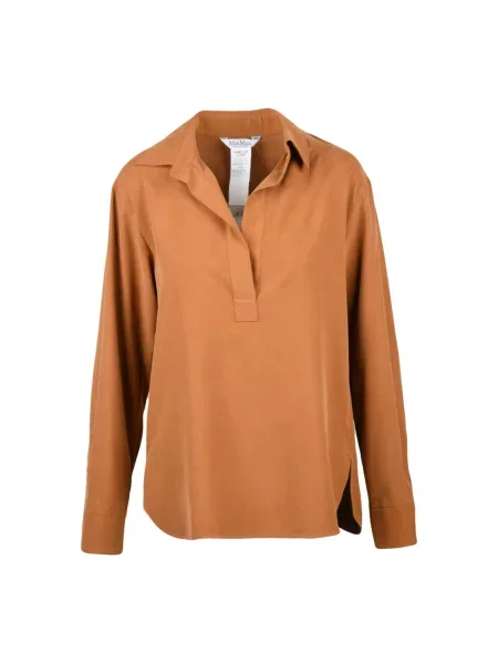 Bluzka Max Mara brązowa