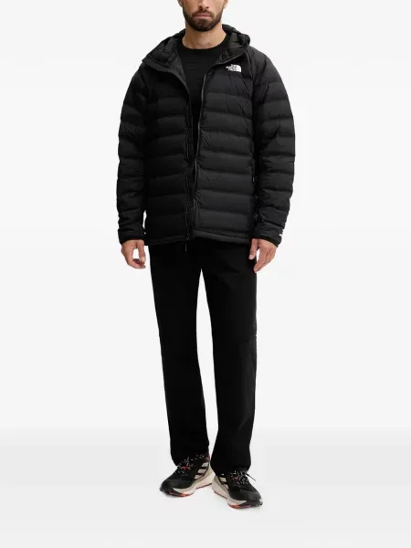Geacă The North Face cu glugă negru