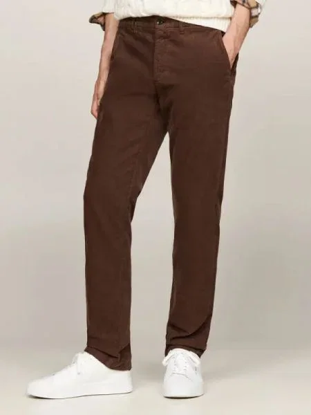 Tommy Hilfiger Chino nadrág Denton | Straight fit barna