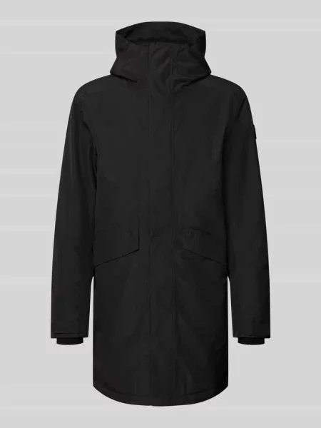 Parka o kroju regular fit z kapturem model Kenny' Didriksons czarna