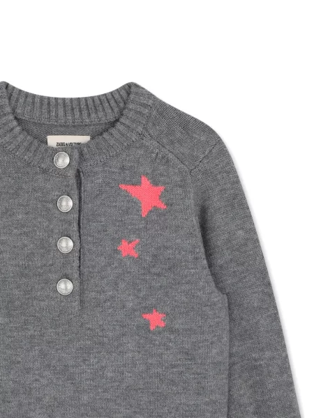 Sweter dziecięcy Zadig & Voltaire szary