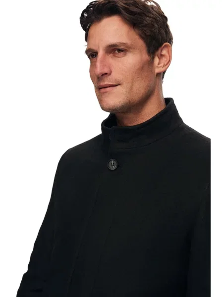 D’S Damat Zimní kabát černá