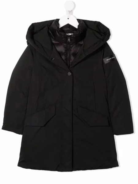 Płaszcz dziecięcy Woolrich czarny
