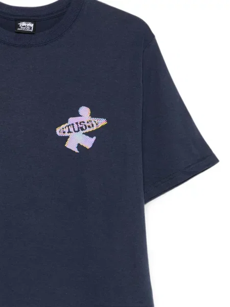 Tricou Stüssy cu imagine albastru