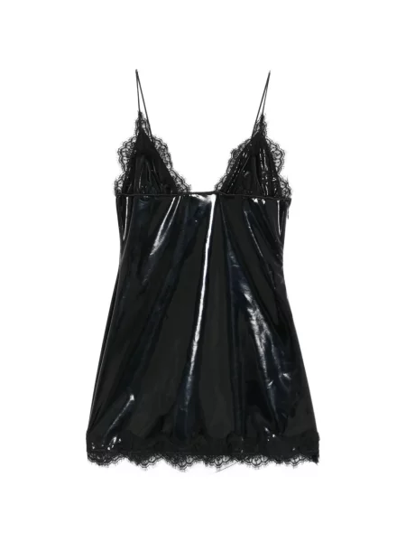 Sukienka mini Oséree koronkowa garniturowa czarna