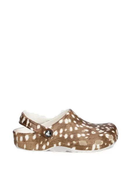 Мюли Crocs кафяво