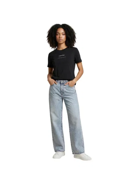 Calvin Klein Jeans Tričko Classic čierna