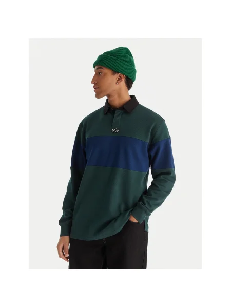 DC Shoes Pólóing Second Half Regular Fit zöld