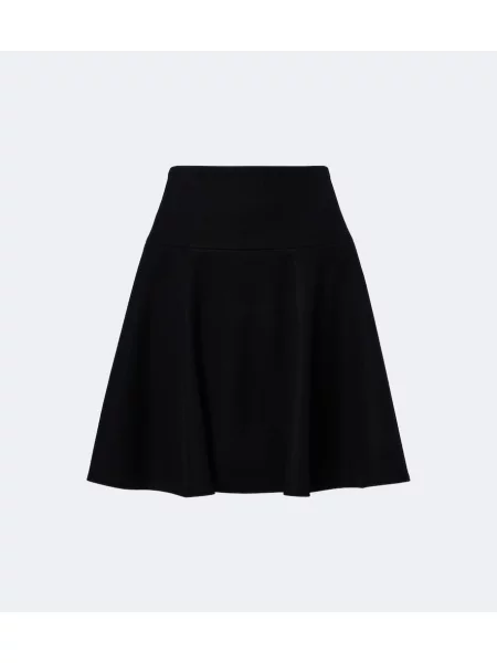 Fustă Alaïa de lână negru