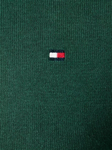 Tommy Hilfiger пуловер мъжки от зелено