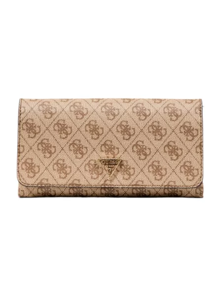 Guess torebka NOELLE beżowy brązowa