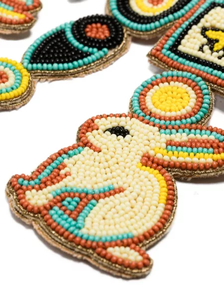 Náhrdelník Gucci Pre-owned s korálky zlatý