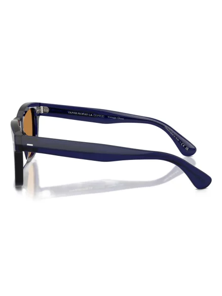 Ochelari de soare Oliver Peoples albastru