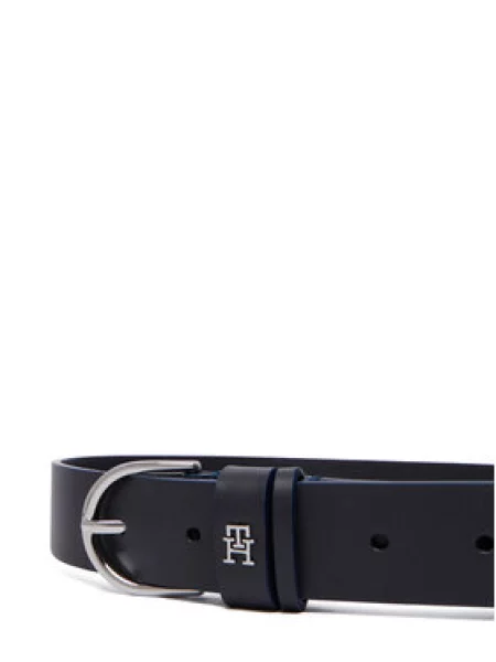 Tommy Hilfiger Diržas Essential Effortless Sv Tamsiai mėlyna