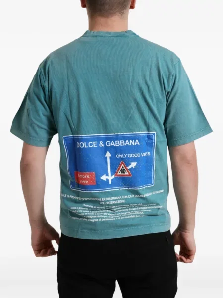 Μπλούζα Dolce & Gabbana με σχέδιο μπλε
